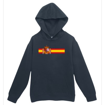 Spain National Flag Espana Color Band Madrid Barcelona Urban Pullover Hoodie