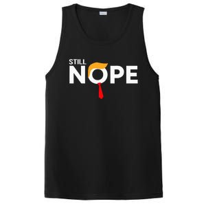 Still Nope Funny Trump Apparel Nope Not Again PosiCharge Competitor Tank