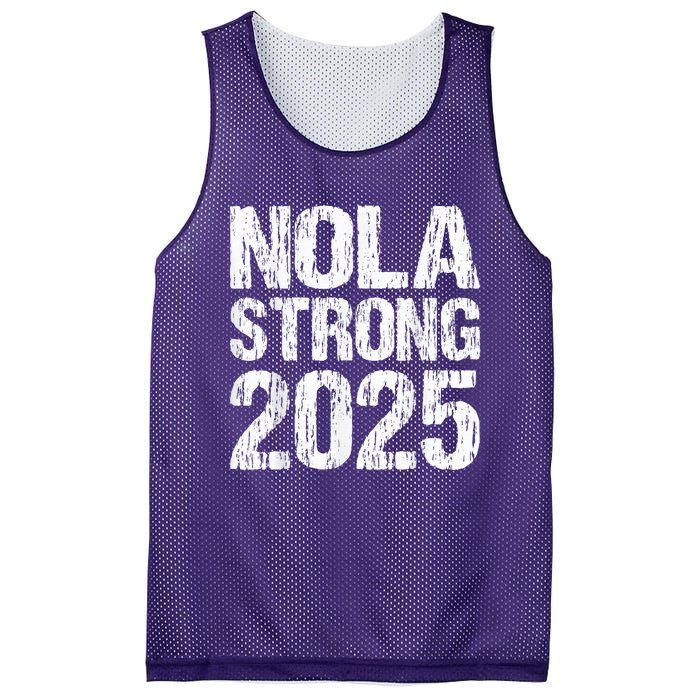 Support Never Forget Nola Orleans Strong 2025 Mesh Reversible Basketball Jersey Tank