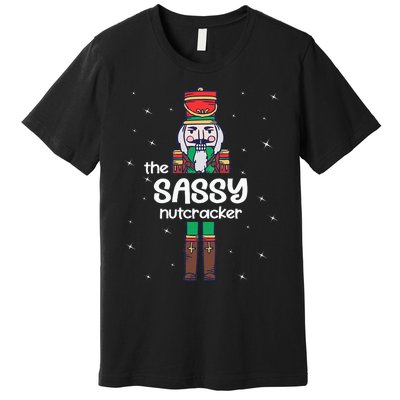 Sassy Nutcracker Family Matching Premium T-Shirt