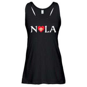 Support Never Forget Nola Orleans Strong 2025 Ladies Essential Flowy Tank