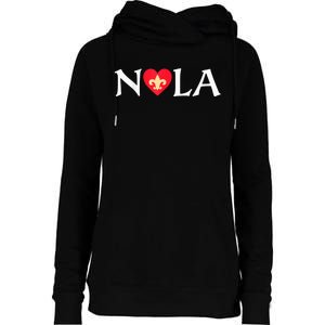 Support Never Forget Nola Orleans Strong 2025 Womens Funnel Neck Pullover Hood