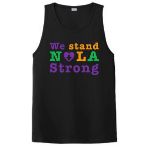 Support Never Forget Nola Orleans Strong PosiCharge Competitor Tank