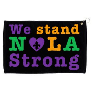 Support Never Forget Nola Orleans Strong Grommeted Golf Towel