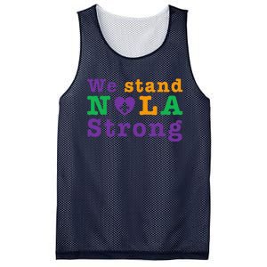 Support Never Forget Nola Orleans Strong Mesh Reversible Basketball Jersey Tank