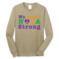 Support Never Forget Nola Orleans Strong Long Sleeve Shirt