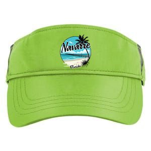 Scenic Navarre Florida Beach And Pier Art Adult Drive Performance Visor