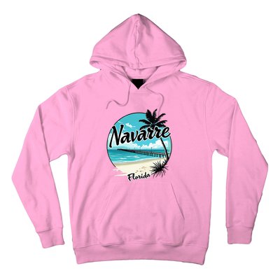 Scenic Navarre Florida Beach And Pier Art Hoodie