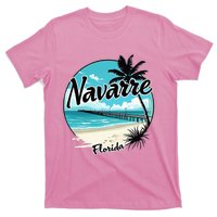 Scenic Navarre Florida Beach And Pier Art T-Shirt