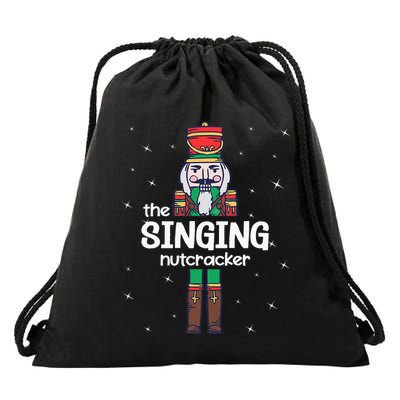Singing Nutcracker Family Matching Funny Pajama Drawstring Bag