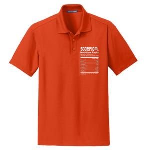 Scorpio Nutrition Facts Great Gift Dry Zone Grid Polo