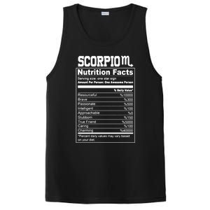 Scorpio Nutrition Facts Great Gift PosiCharge Competitor Tank