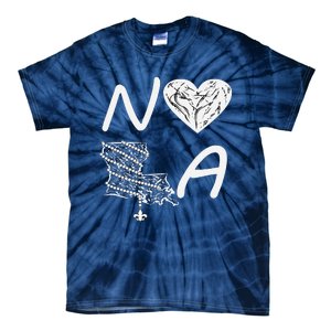 Support Never Forget Nola Orleans Strong Tie-Dye T-Shirt