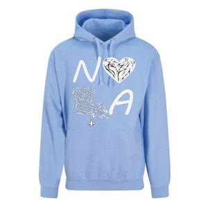 Support Never Forget Nola Orleans Strong Unisex Surf Hoodie