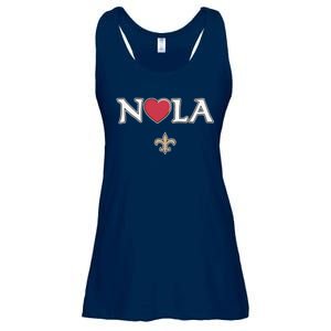 Support Never Forget Nola Orleans Strong Ladies Essential Flowy Tank