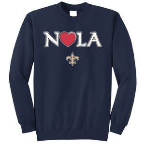 Support Never Forget Nola Orleans Strong Tall Sweatshirt