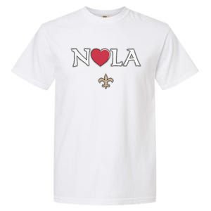 Support Never Forget Nola Orleans Strong Garment-Dyed Heavyweight T-Shirt