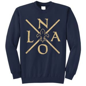 Support Never Forget Nola Orleans Strong Tall Sweatshirt