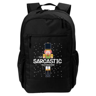 Sarcastic Nutcracker Family Matching Funny Pajama Daily Commute Backpack