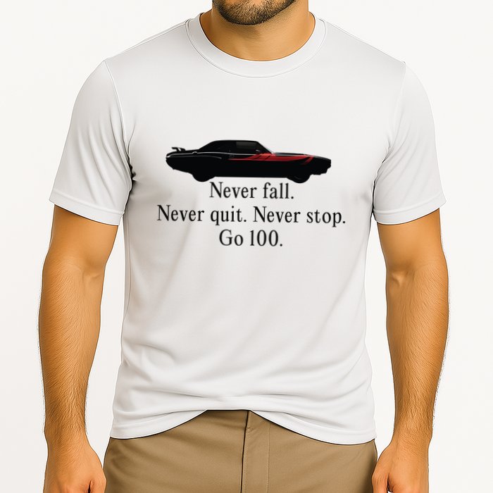 Superm Never Fall Never Quit Never Stop Go 100 Cooling Performance Crew T-Shirt