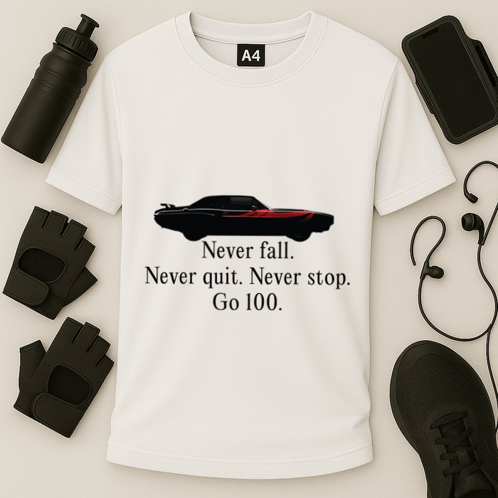 Superm Never Fall Never Quit Never Stop Go 100 Cooling Performance Crew T-Shirt