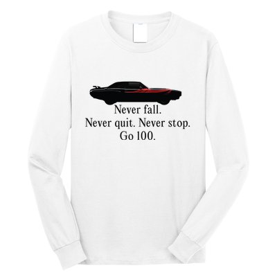 Superm Never Fall Never Quit Never Stop Go 100 Long Sleeve Shirt