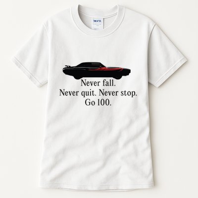 Superm Never Fall Never Quit Never Stop Go 100 Tall T-Shirt