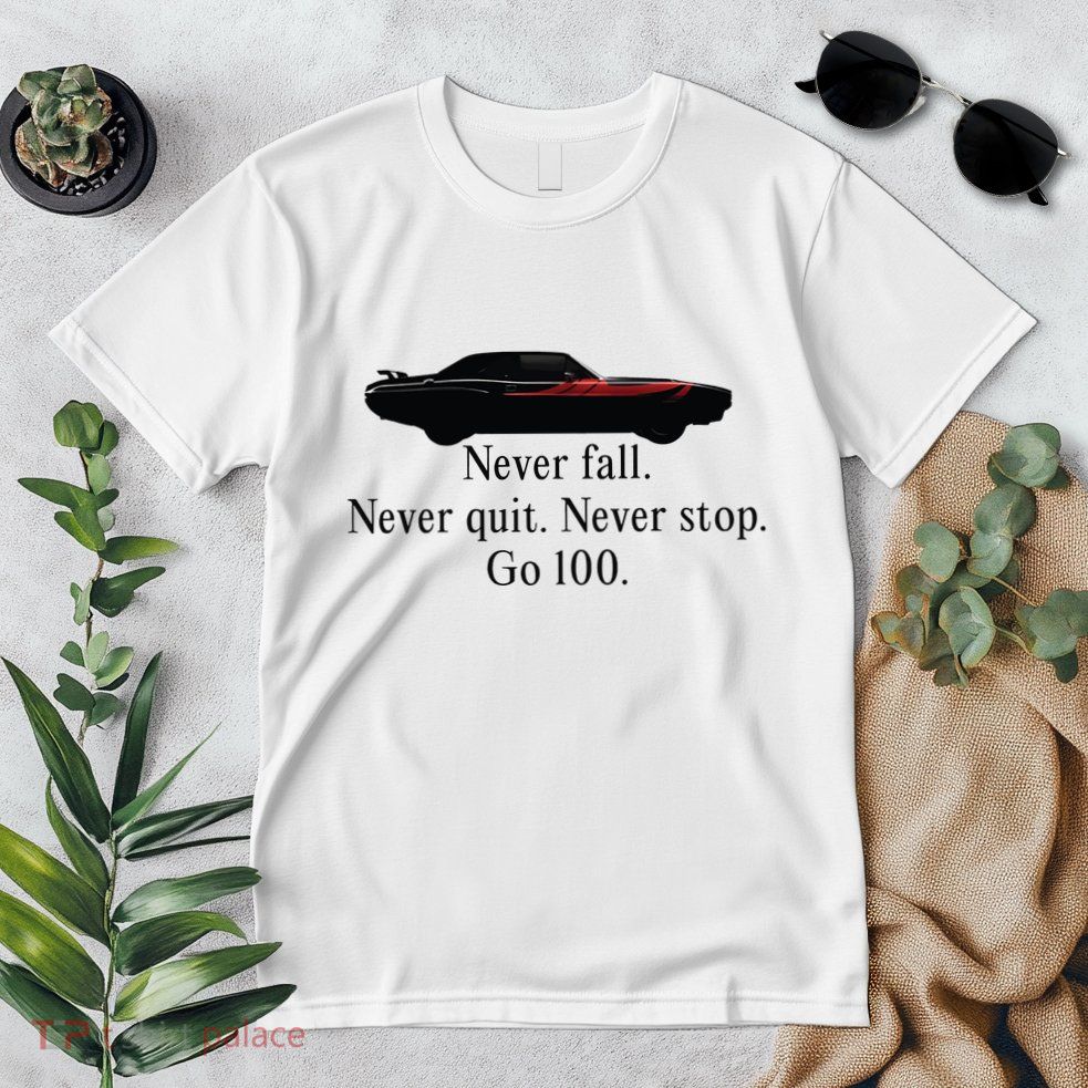 Superm Never Fall Never Quit Never Stop Go 100 Premium T-Shirt