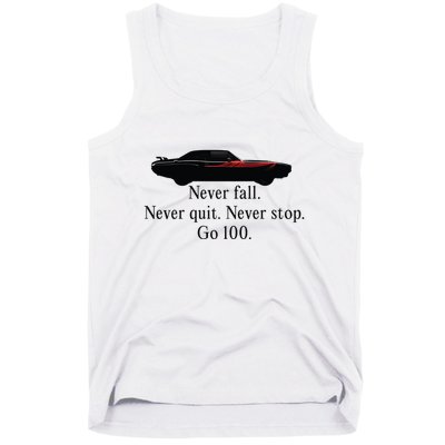 Superm Never Fall Never Quit Never Stop Go 100 Tank Top
