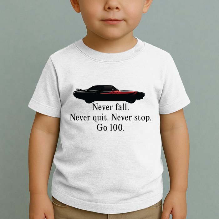 Superm Never Fall Never Quit Never Stop Go 100 Toddler T-Shirt
