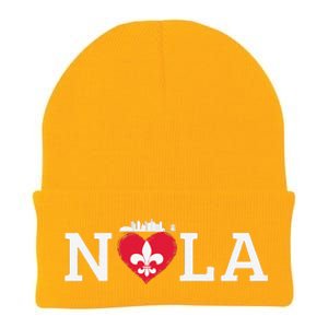 Support Never Forget Nola Orleans Strong Knit Cap Winter Beanie