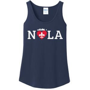 Support Never Forget Nola Orleans Strong Ladies Essential Tank