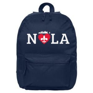 Support Never Forget Nola Orleans Strong 16 in Basic Backpack