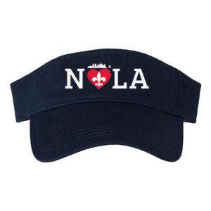 Support Never Forget Nola Orleans Strong Valucap Bio-Washed Visor