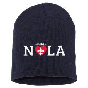 Support Never Forget Nola Orleans Strong Short Acrylic Beanie