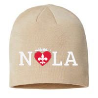 Support Never Forget Nola Orleans Strong Sustainable Beanie