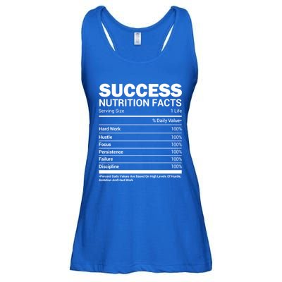 Success Nutrition Facts Funny Entrepreneur Motivation Gift Ladies Essential Flowy Tank