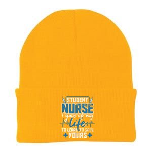 Student Nurse Funny Gift Stethoscope Medicine Gift Knit Cap Winter Beanie