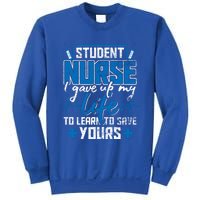 Student Nurse Funny Gift Stethoscope Medicine Gift Sweatshirt