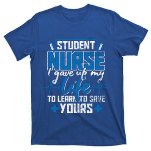 Student Nurse Funny Gift Stethoscope Medicine Gift T-Shirt