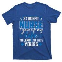 Student Nurse Funny Gift Stethoscope Medicine Gift T-Shirt