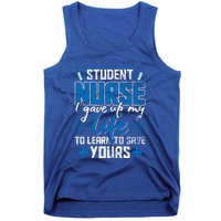 Student Nurse Funny Gift Stethoscope Medicine Gift Tank Top