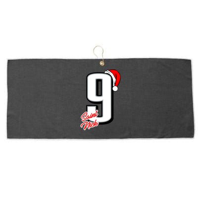 St Nick Foles 1 Classic Large Microfiber Waffle Golf Towel