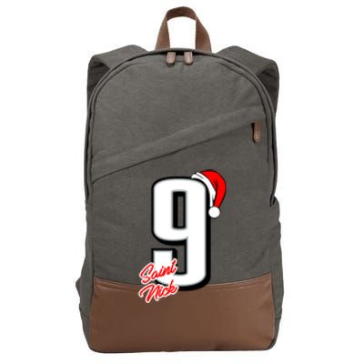 St Nick Foles 1 Classic Cotton Canvas Backpack