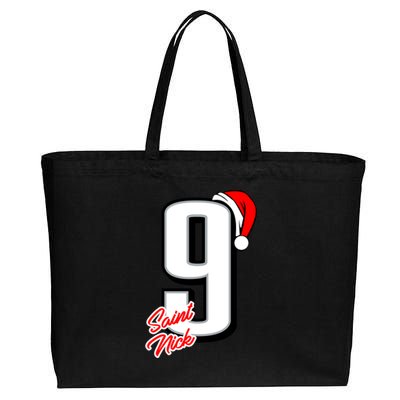 St Nick Foles 1 Classic Cotton Canvas Jumbo Tote