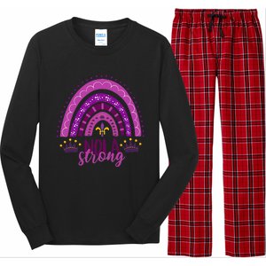 Support Never Forget Nola Orleans Strong Long Sleeve Pajama Set