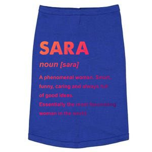 Sara Name Gift Doggie Tank