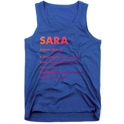 Sara Name Gift Tank Top