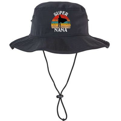 Super Nana Grandma Funny Vintage Woman Hero Legacy Cool Fit Booney Bucket Hat