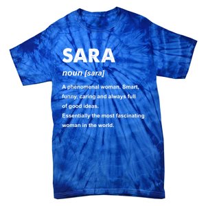 Sara Name Gift Tie-Dye T-Shirt